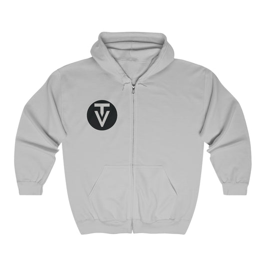 TV Unisex Full Zip Hooded Sweatshirt