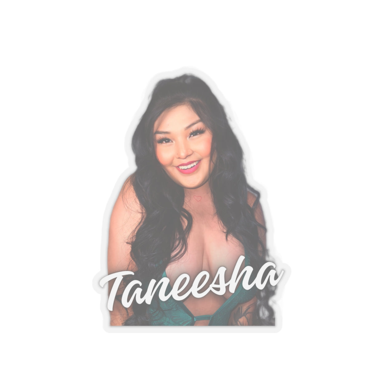 Taneesha Kiss-Cut Stickers