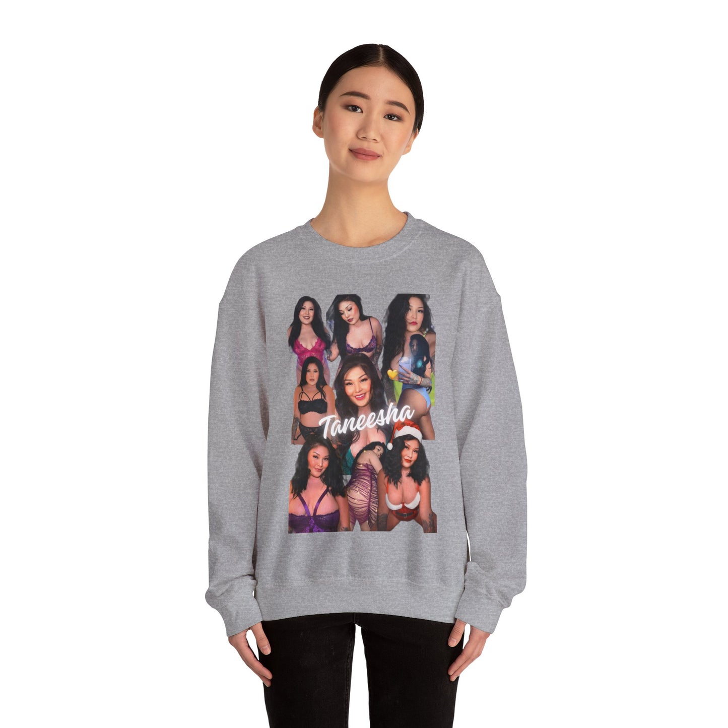 Taneesha Collage Unisex Crewneck Sweatshirt