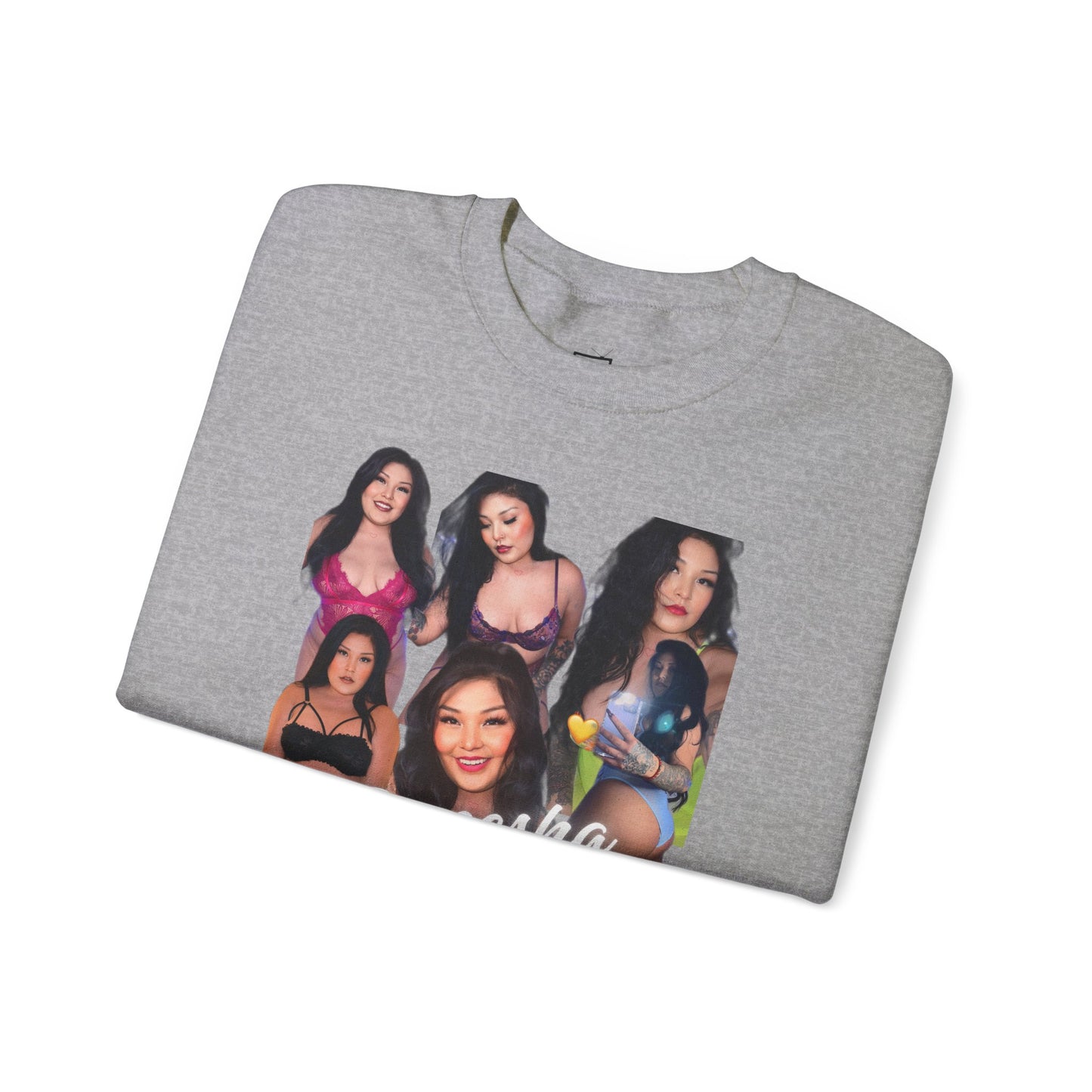 Taneesha Collage Unisex Crewneck Sweatshirt