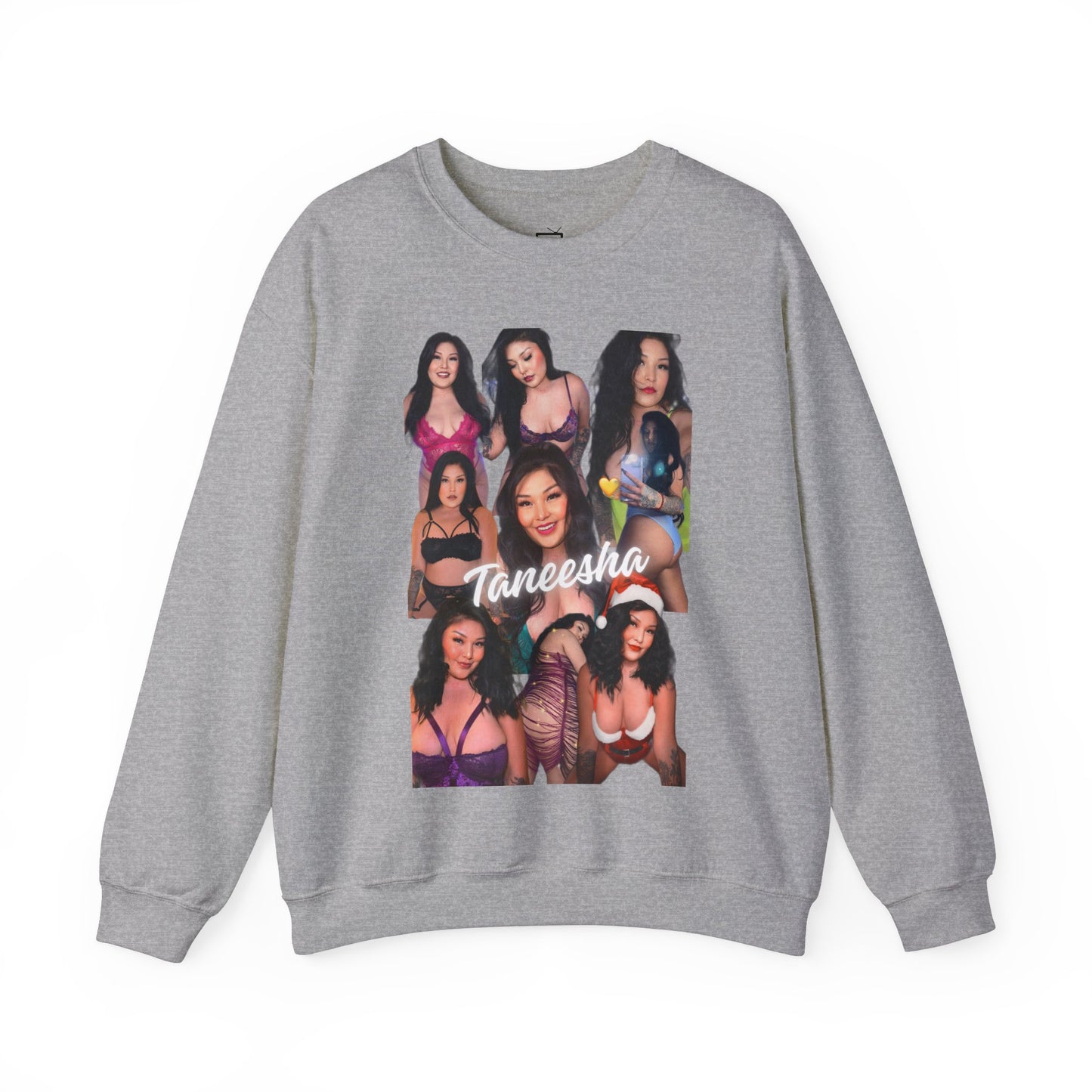 Taneesha Collage Unisex Crewneck Sweatshirt